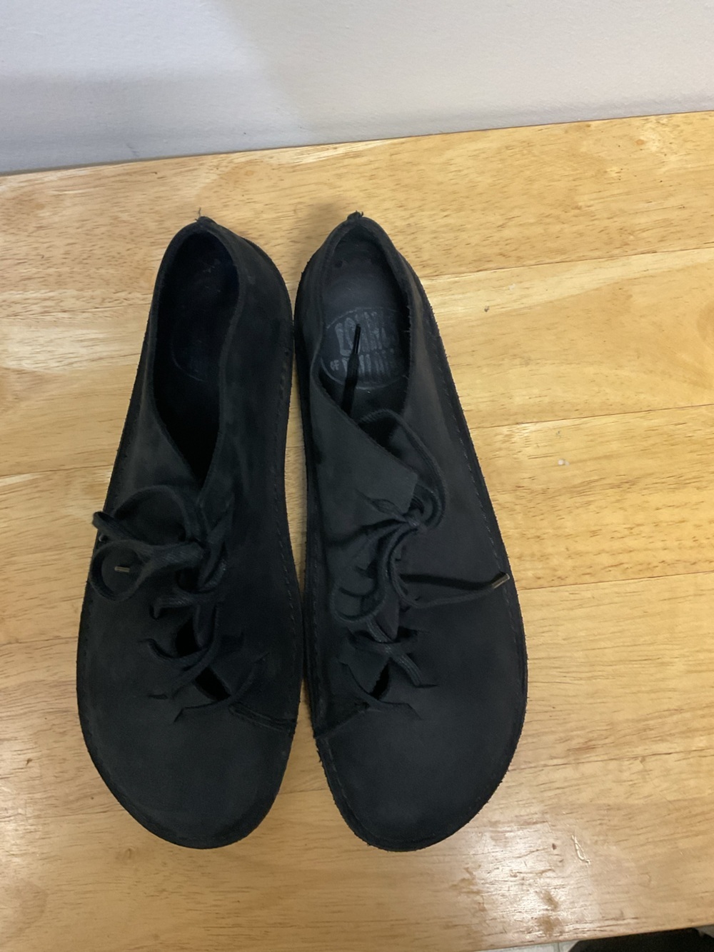 Black LOINT’S of Holland Therhagen Nubuck leather womens 37 US 6.5